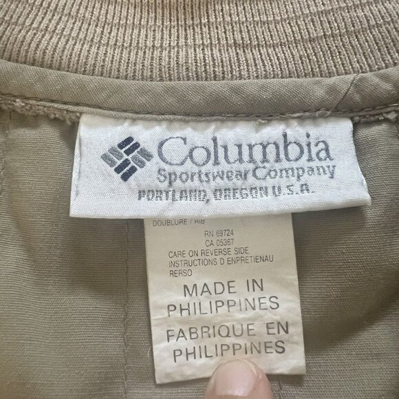 Columbia Sportswear  Men's Size XL Fly Fishing Vest Hunting Photography Vintage - Picture 5 of 6